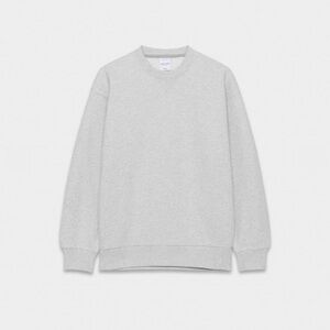 Aritzia Light Gray SweatFleece Sweater